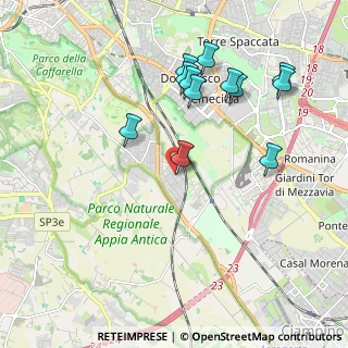 Mappa Via Oppido Mamertina, 00178 Roma RM, Italia (2.15)