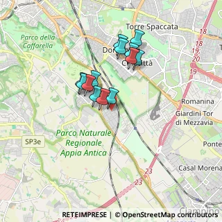 Mappa Via Oppido Mamertina, 00178 Roma RM, Italia (1.48538)