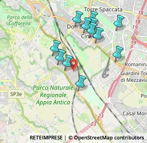 Mappa Via Oppido Mamertina, 00178 Roma RM, Italia (1.93417)