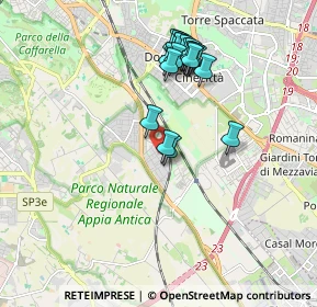 Mappa Via Oppido Mamertina, 00178 Roma RM, Italia (1.8635)