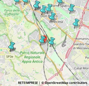 Mappa Via Oppido Mamertina, 00178 Roma RM, Italia (2.85214)