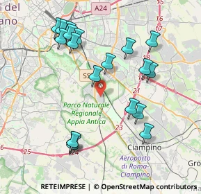 Mappa Via Oppido Mamertina, 00178 Roma RM, Italia (4.38)