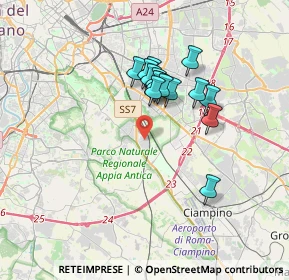 Mappa Via Oppido Mamertina, 00178 Roma RM, Italia (2.93)