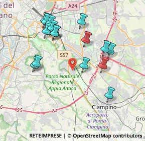Mappa Via Oppido Mamertina, 00178 Roma RM, Italia (4.28563)
