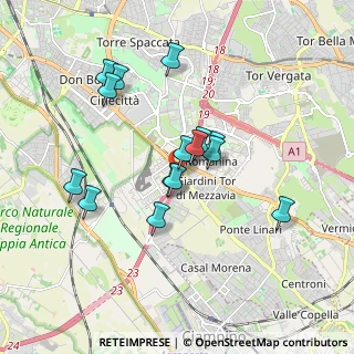 Mappa Via Roggiano Gravina, 00173 Roma RM, Italia (1.65333)