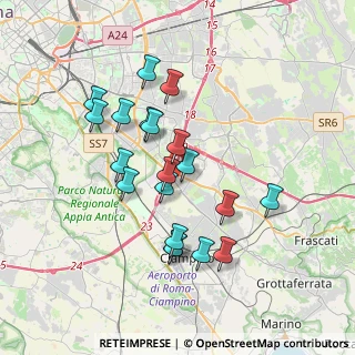 Mappa Via Cesare Polacco, 00173 Roma RM, Italia (3.476)