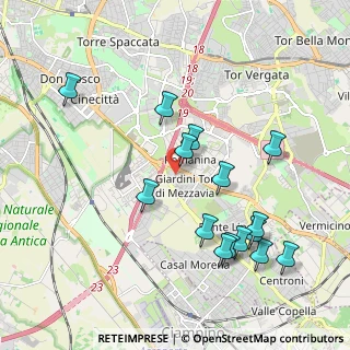 Mappa Via Torre di Mezzavia, 00173 Roma RM, Italia (2.21267)