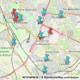 Mappa Via Torre di Mezzavia, 00173 Roma RM, Italia (2.78)