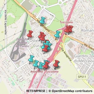 Mappa Via Cinquefrondi, 00173 Roma RM, Italia (0.409)