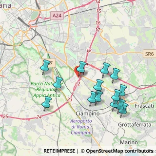 Mappa Via Cinquefrondi, 00173 Roma RM, Italia (4.27)