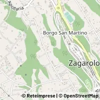 Mapa Zagarolo