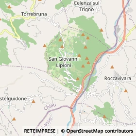 Mappa San Giovanni Lipioni