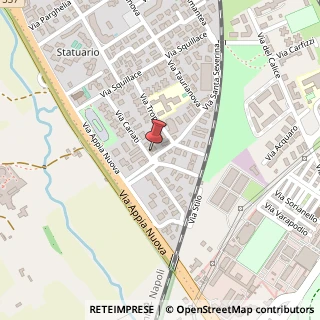 Mappa Via Cariati, 8, 00178 Ciampino, Roma (Lazio)