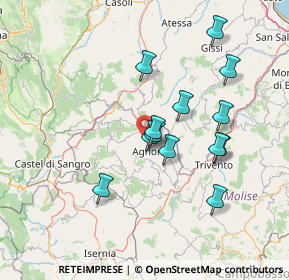 Mappa Agnone, 86081 Agnone IS, Italia (13.58)