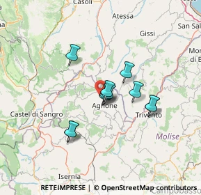 Mappa Agnone, 86081 Agnone IS, Italia (10.42455)