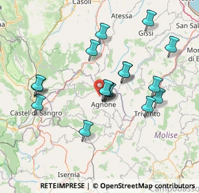 Mappa Agnone, 86081 Agnone IS, Italia (14.15471)