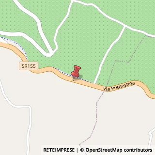 Mappa Via Prenestina, 449, 03010 Serrone, Frosinone (Lazio)