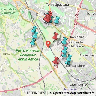Mappa Via Longobucco, 00178 Roma RM, Italia (2.033)