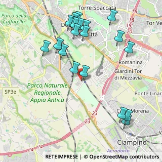 Mappa Via Longobucco, 00178 Roma RM, Italia (2.53)