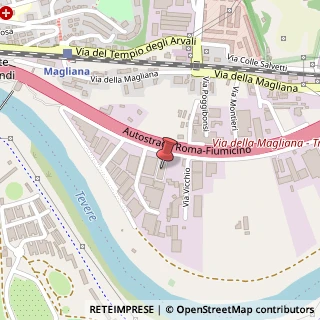Mappa Via delle Idrovore della Magliana, 149, 00148 Roma, Roma (Lazio)