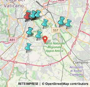 Mappa Via Viggiano, 00178 Roma RM, Italia (4.26824)