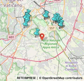 Mappa Via Viggiano, 00178 Roma RM, Italia (4.20214)