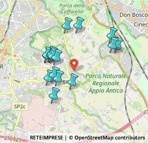 Mappa Via Viggiano, 00178 Roma RM, Italia (1.755)
