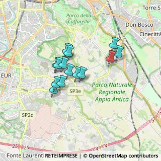 Mappa Via Viggiano, 00178 Roma RM, Italia (1.41)