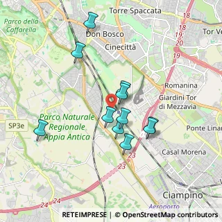 Mappa Via Muro Lucano, 00178 Roma RM, Italia (1.66909)