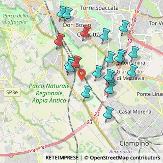Mappa Via Muro Lucano, 00178 Roma RM, Italia (2.0255)