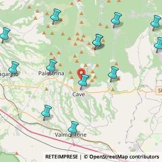 Mappa Località Colle Dolce, 00030 Rocca di Cave RM, Italia (6.04923)
