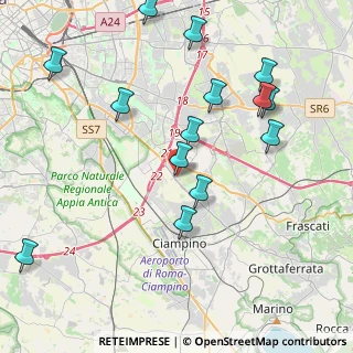 Mappa Via Anagnina, 00173 Roma RM, Italia (4.85643)