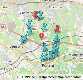Mappa Via Cornüfella, 00044 Frascati RM, Italia (1.776)