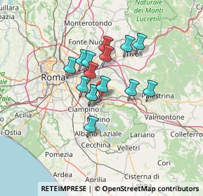 Mappa Via Cornüfella, 00044 Frascati RM, Italia (10.03267)