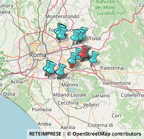 Mappa Via Cornüfella, 00044 Frascati RM, Italia (10.1235)