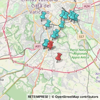 Mappa Viale Rembrandt, 00144 Roma RM, Italia (3.78214)