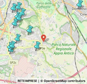 Mappa Via Castelsaraceno, 00178 Roma RM, Italia (3.08923)