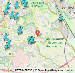 Mappa Via Castelsaraceno, 00178 Roma RM, Italia (3.2365)