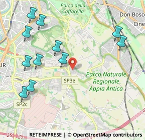 Mappa Via Castelsaraceno, 00178 Roma RM, Italia (2.60455)