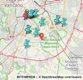 Mappa Via Castelsaraceno, 00178 Roma RM, Italia (4.20706)
