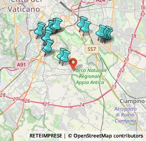 Mappa Via Castelsaraceno, 00178 Roma RM, Italia (4.206)