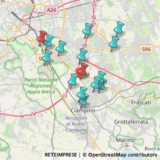 Mappa Via Conflenti, 00173 Roma RM, Italia (3.402)