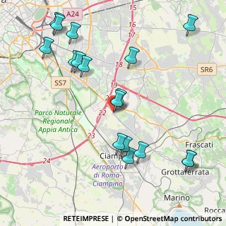 Mappa Via Conflenti, 00173 Roma RM, Italia (5.07529)