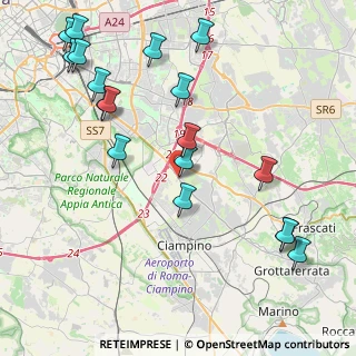 Mappa Via Conflenti, 00173 Roma RM, Italia (5.28778)