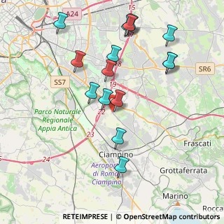 Mappa Via Conflenti, 00173 Roma RM, Italia (4.39867)