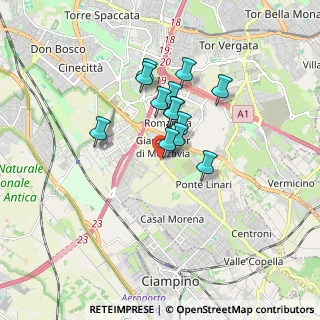 Mappa Via Conflenti, 00173 Roma RM, Italia (1.31231)