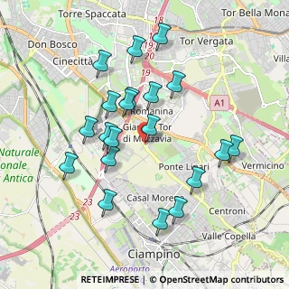 Mappa Via Conflenti, 00173 Roma RM, Italia (1.943)