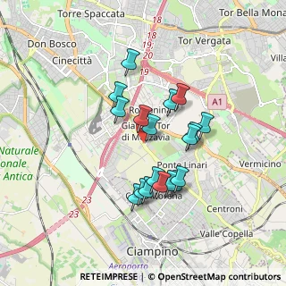 Mappa Via Conflenti, 00173 Roma RM, Italia (1.55222)