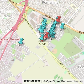 Mappa Via Conflenti, 00173 Roma RM, Italia (0.3335)
