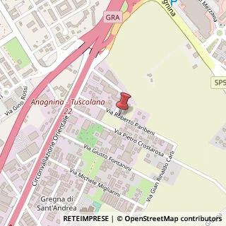 Mappa Via Roberto Paribeni, 37, 00173 Roma, Roma (Lazio)